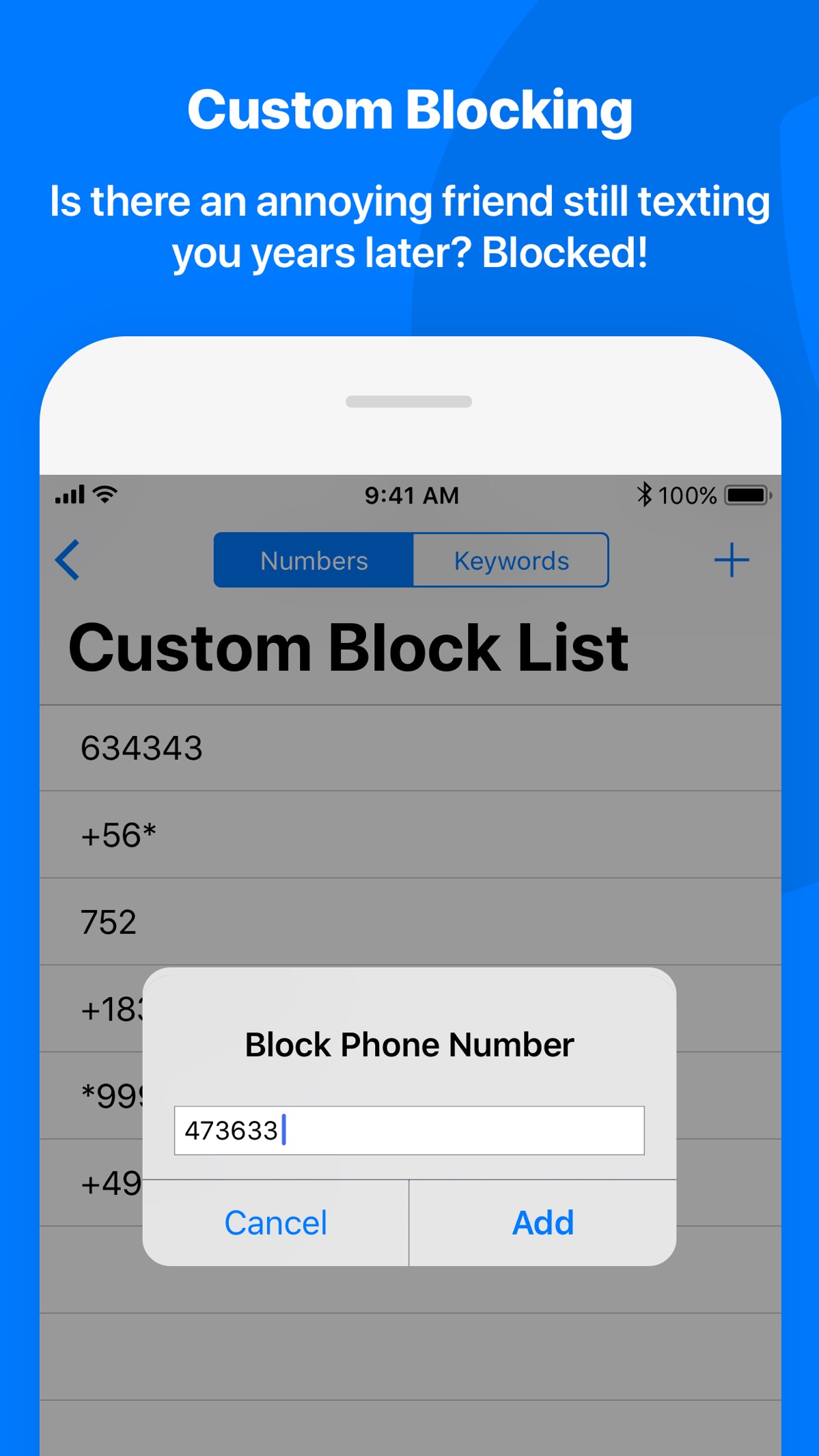 SMS Shield App Store screenshot 4